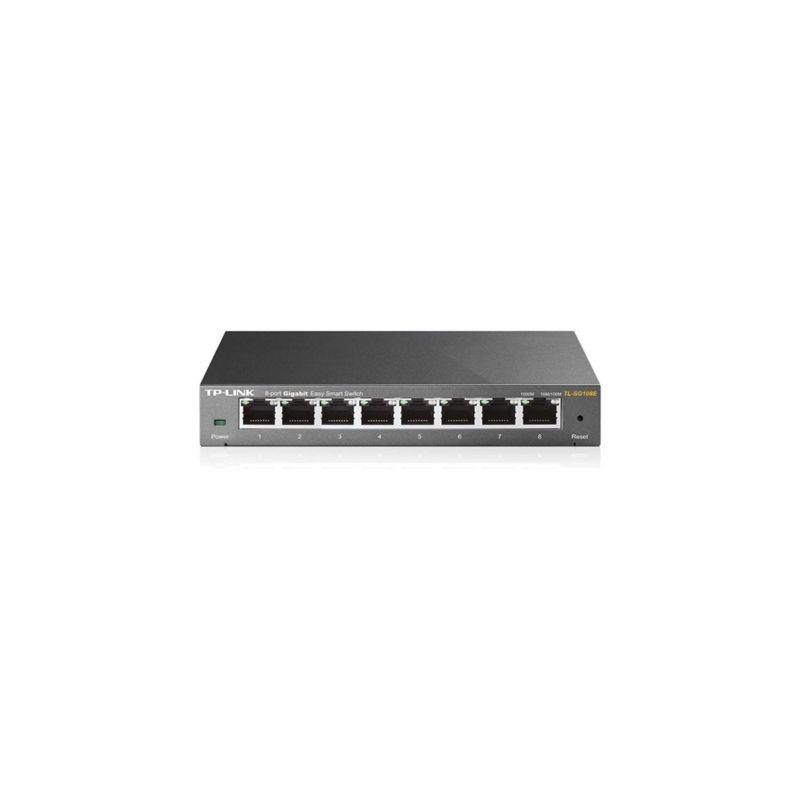 Comprar Switch tp-link easy smart tl-sg108e 8 puertos rj-45 101001000
