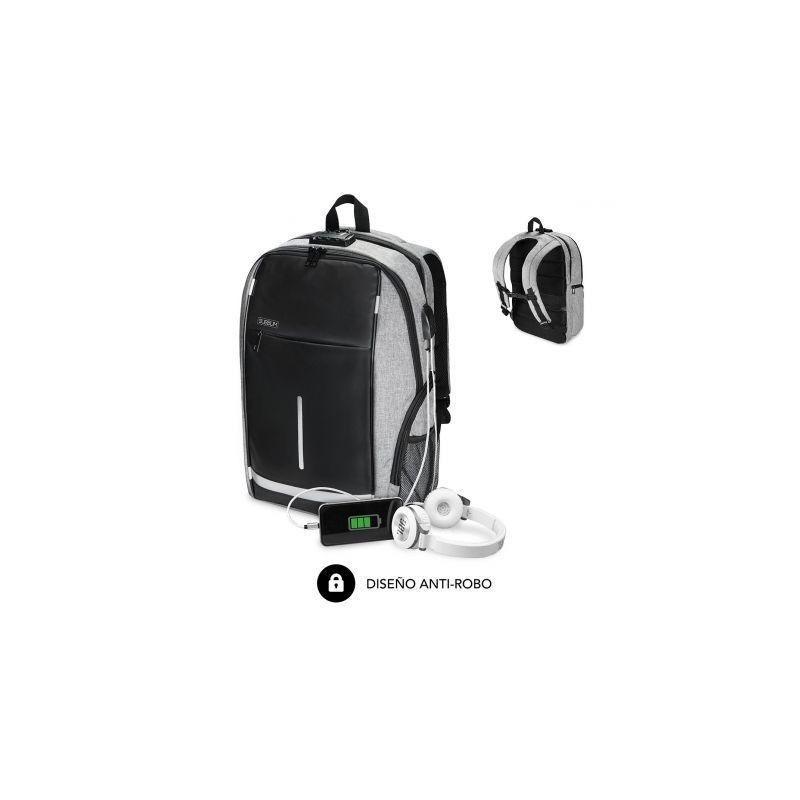 Comprar Mochila subblim business lock para portatiles hasta 16' puerto usb antirrobo