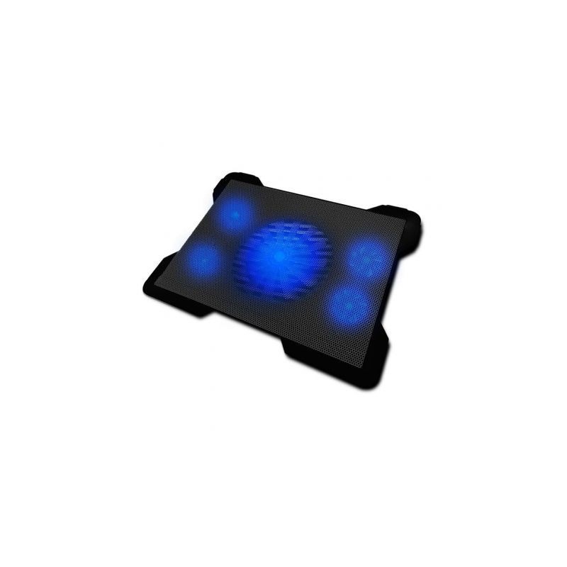 Comprar Soporte refrigerante woxter notebook cooling pad 1560r para portatiles 17' iluminacion led
