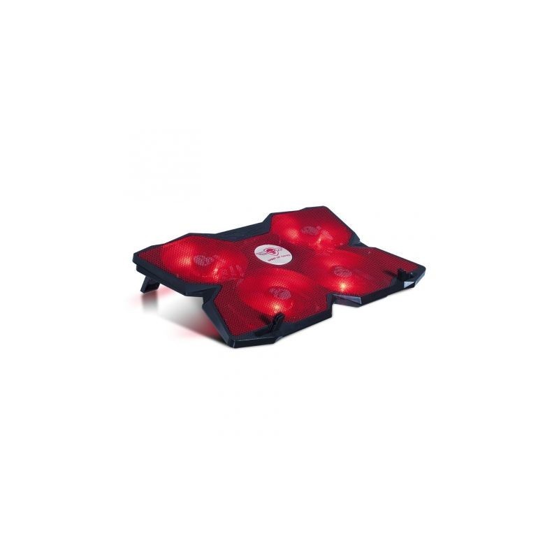 Comprar Soporte refrigerante spirit of gamer airblade 500 rojo para portatiles hasta 17.3' iluminacion led