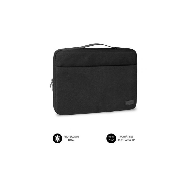 Comprar Maletin subblim elegant laptop sleeve para portatiles hasta 14' negro