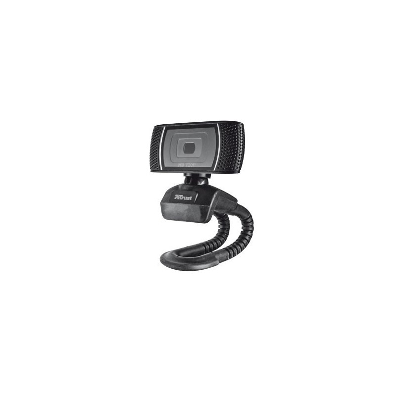 Comprar TRUST WEBCAM CON MIC TRINO. HD 720P. USB. NEGRO (18679)