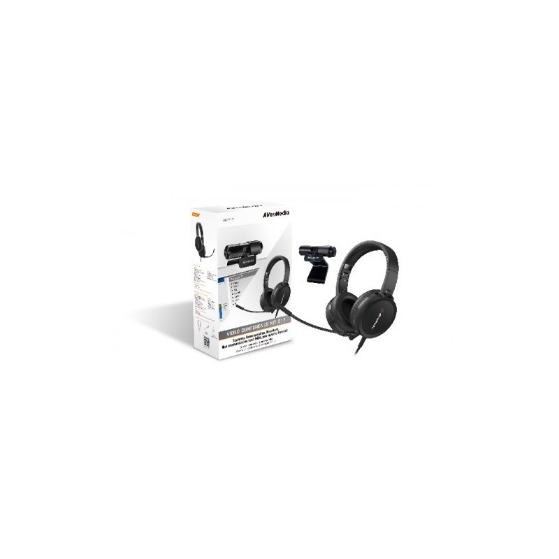 Comprar AVERMEDIA BO317 KIT CONFERENCE WEBCAM PW313 + AURICULAR AH313