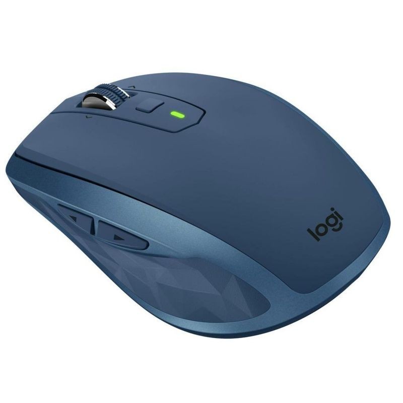 Comprar Ratón inalambrico por bluetooth 2.4ghz logitech mx anywhere 2s hasta 4000 dpi verde azulado