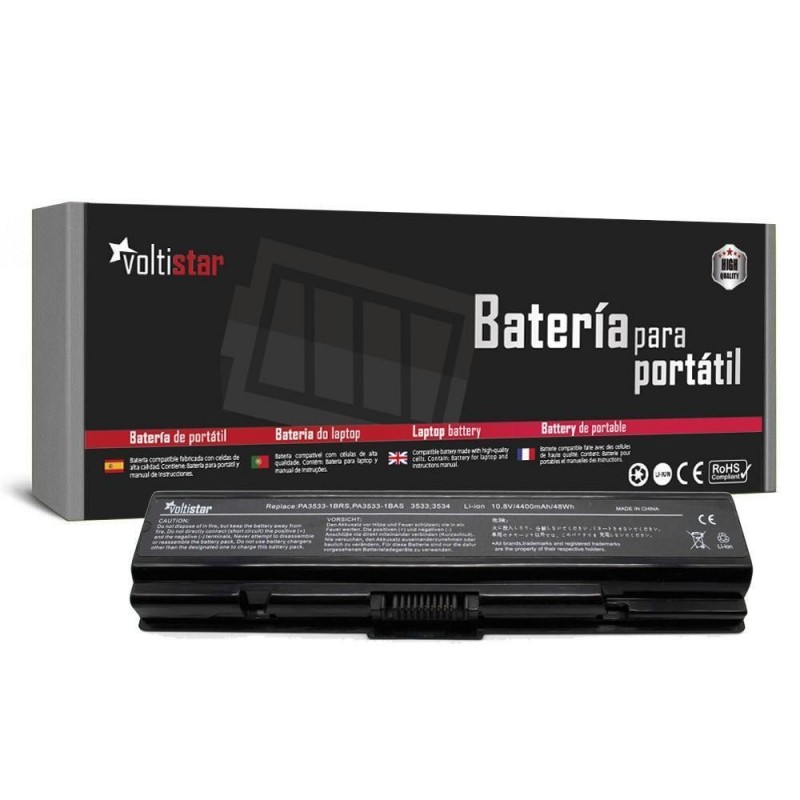 Comprar BATERIA PARA PORTATIL TOSHIBA SATELLITE A300 L300 A200 L500 L305