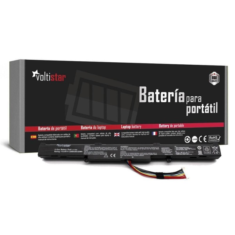 Comprar BATERIA VOLTISTAR PARA PORTATIL ASUS A41-X550E A41X550E A450E A450V A41N1501