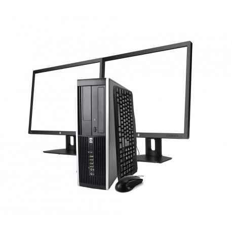 Comprar HP 8300 i5 3470 3.2GHz | 8 GB | 500 HDD | DOBLE PANTALLA 22" | WIN 10 PRO
