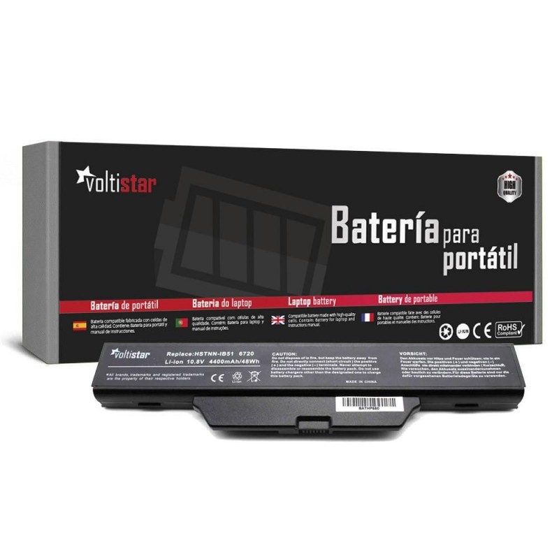 Comprar BATERIA VOLTISTAR PARA PORTATIL HP GJ655AAABH HSTNN-FB51 HSTNN-FB52 HSTNN-I39C HSTNN-I40C