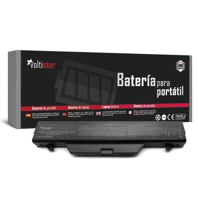 Comprar BATERIA VOLTISTAR PARA PORTATIL HP NBP8A157B1 513129-361 513130-321 535753-001