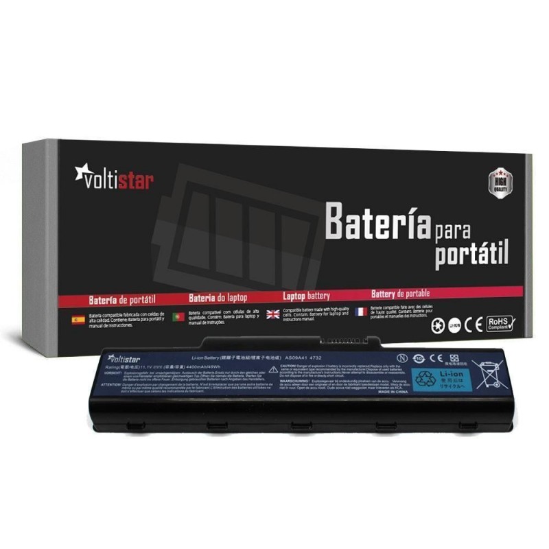 Comprar BATERIA VOLTISTAR PARA PORTATIL PACKARD BELL AS09A41 AS09A31 AS09A51 AS09A61 AS09A71 AS09A73