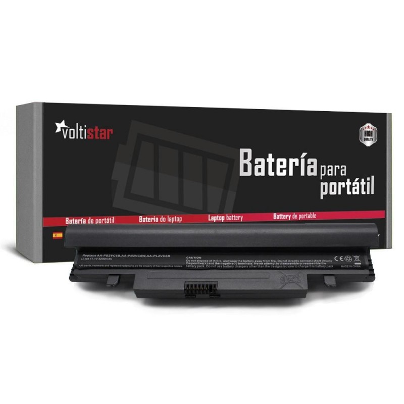 Comprar BATERIA VOLTISTAR PARA PORTATIL SAMSUNG AA-PB2VC6B AA-PB2VC6W AA-PB2VC6W/B AA-PL2VC6B/E