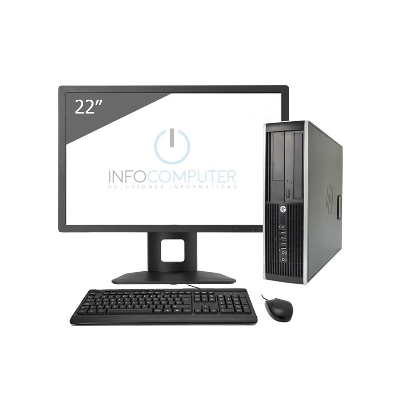 Comprar HP Elite 8300 SFF Intel Core i5-3470 3.2 GHz | 8 GB RAM | 120 SSD| LCD 22"