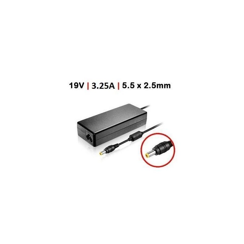 Comprar CARGADOR PARA LENOVO / FUJITSU 20V 3.25A 5.5 x 2.5MM 65W