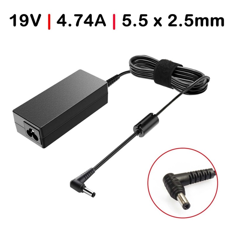 Comprar CARGADOR PARA PORTATIL TOSHIBA SATELLITE A200, A205, A300, L300, L500