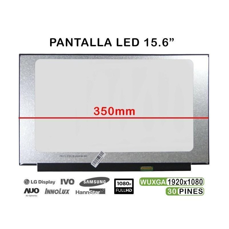 Comprar PANTALLA LED DE 15.6" PARA PORTATIL LENOVO IDEAPAD 330S-15IKB 81F5 TV156FHM-NH1
