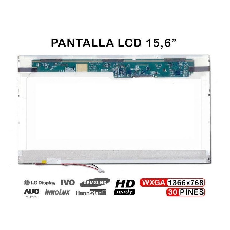 Comprar PANTALLA LED DE 15.6" PARA PORTATIL LTN156AT01 N156B3-L02 156WA01S