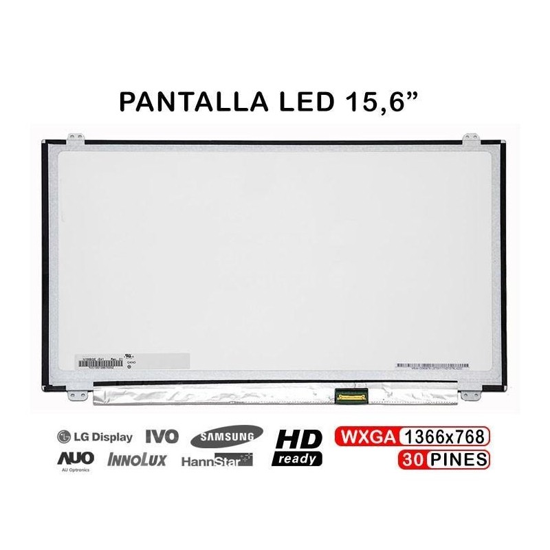 Comprar PANTALLA LED DE 15.6" PARA PORTATIL LTN156AT37 B156HTN03.7