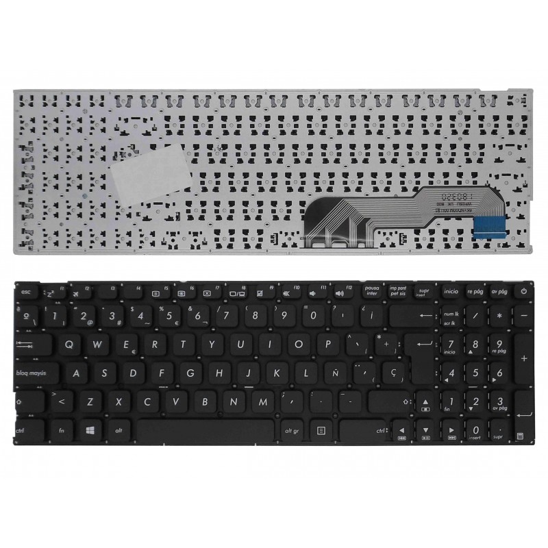 Comprar TECLADO PARA PORTATIL ASUS 0KNB0-6723SP00 0KNB0-6723SP00 OKNBO-6723SP00 0KN0-UK2SP13