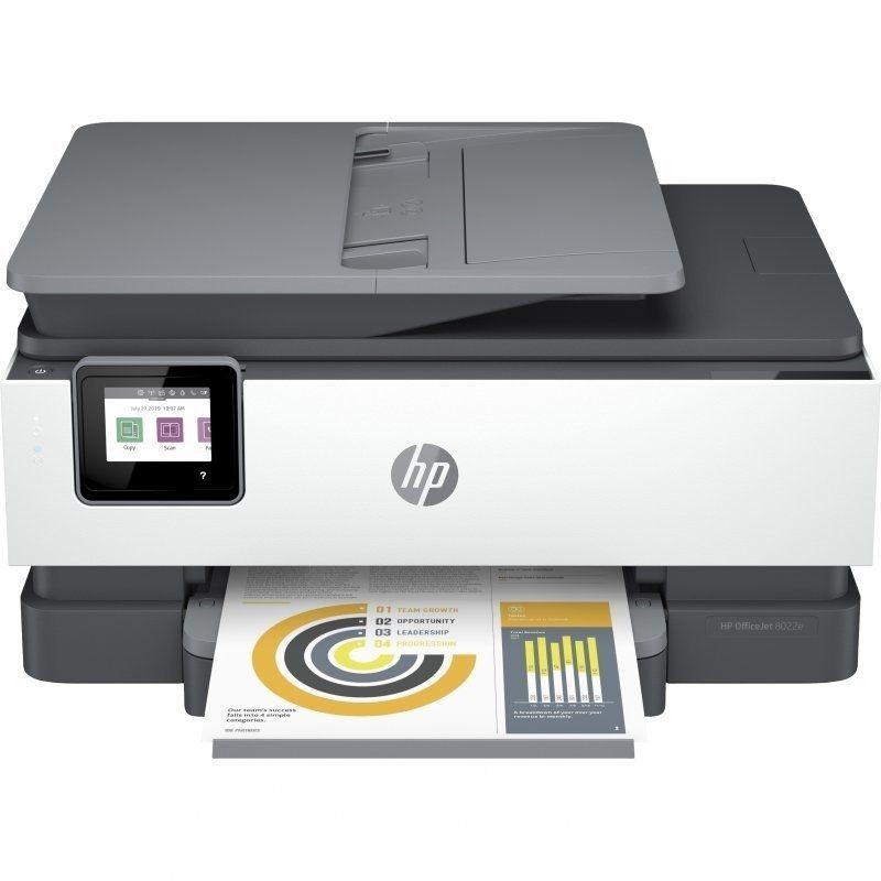 Comprar Multifuncion hp officejet pro 8022e wifi fax duplex blanca