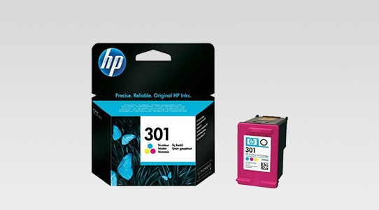 Cartuchos de tinta HP original 301