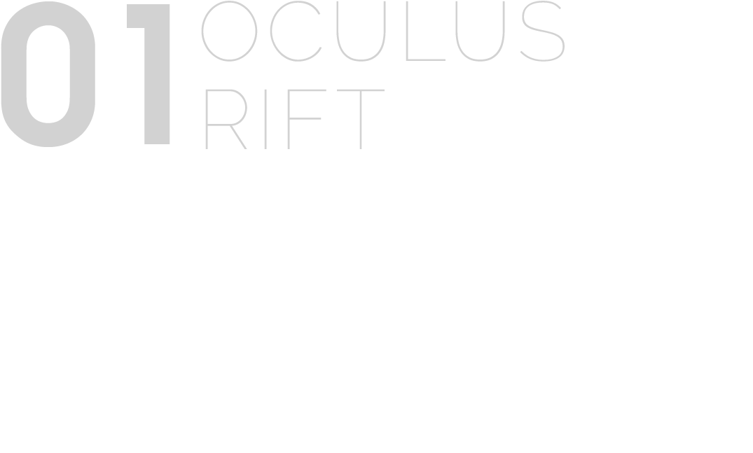 Oculus Rift es todo lo que necesitas para la RV