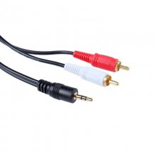 Cable Audio Mini Jack 3.5mm Macho 2 x RCA Macho 1.5m en PcComponentes