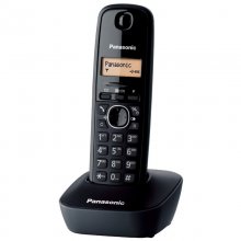 Panasonic KXTG1611 Teléfono Inalámbrico DECT Negro en PcComponentes
