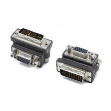 Unotec Adaptador DVI-I a VGA Acodado en PcComponentes