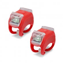 Kit 2x Luces LED Rojas Bicicleta en PcComponentes