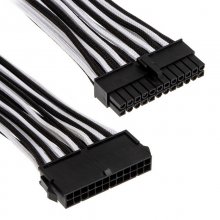 Phanteks CB24P Cable Extensión Blanco/Negro Placa Base 24 Pines en PcComponentes