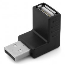 Unotec Adaptador USB 2.0 Macho/Hembra  Acodado en PcComponentes