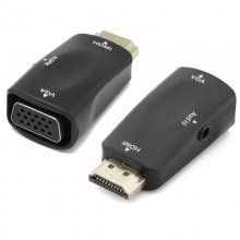 Unotec Adaptador HDMI a VGA con Audio Mini Size en PcComponentes
