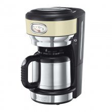 Russell Hobbs Vintage Cream Cafetera Retro con Jarra Térmica en PcComponentes