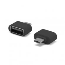 Unotec Mini Adaptador MicroUSB a USB OTG Negro en PcComponentes