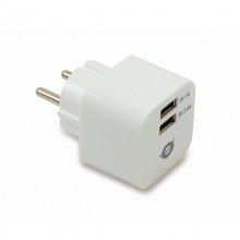 Conceptronic Cargador de Pared USB 2 Puertos en PcComponentes
