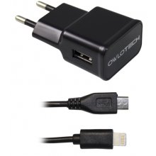 Owlotech Cargador 1A 1x USB Lighting + MUSB en PcComponentes