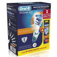 Braun Oral-B Pack Trizone 600 + 2 Recambios en PcComponentes