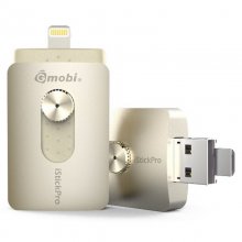SilverHT iStick Pro 64GB USB 3.0/MicroUSB/Lightning Dorado en PcComponentes