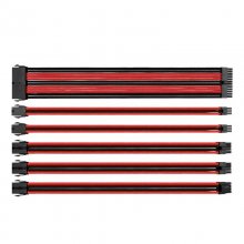 Thermaltake TtMod Sleeve Pack Cables Extension Placa Base Negro/Rojo Reacondicionado en PcComponentes