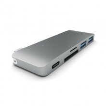 Satechi Hub 3 en 1 USB Tipo C para Macbook 12" Plateado en PcComponentes