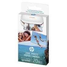 HP Zink Papel Fotográfico Adhesivo 20 Hojas 5 x 7.6 Cm en PcComponentes