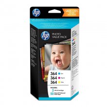 HP Paquete de Ahorro Fotográfico HP Serie 364 de 50 hojas/10 x 15 cm en PcComponentes