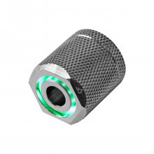 Nanoxia CoolForce LED Fitting 16/13 Green Nickel Rosca Exterior LED para Tubos de Refrigeración en PcComponentes