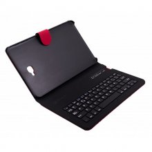 SilverHT Funda Bookcase Wave Roja con Teclado Bluetooth para Samsung Tab A 10.1" en PcComponentes