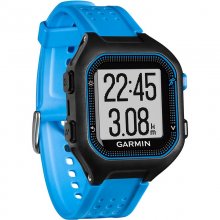 Garmin Forerunner 25 Reloj Deportivo Negro/Azul Talla L en PcComponentes