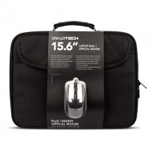 Owlotech Pack Maletín para Portátil hasta 15.6" + Ratón Óptico 1000DPI en PcComponentes