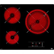 Teka TB 6315 Placa Vitrocerámica 3 Fuegos Negro en PcComponentes