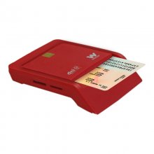 Woxter Lector de DNIe Combo Rojo en PcComponentes
