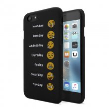 Unotec Weekly Funda Negra para iPhone 6/6S en PcComponentes