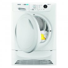 Zanussi ZDH8333PZ Secadora con Bomba de Calor Carga Frontal 8kg A+ Blanca en PcComponentes